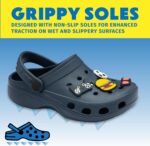 NorthSole Boys Clogs Childrens Sandals with Removable Charms Kids Beach Pool Shoes - Image 5