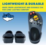 NorthSole Boys Clogs Childrens Sandals with Removable Charms Kids Beach Pool Shoes - Image 6