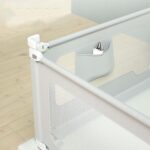 FOGUO Bed Rail for Twin Bed, Bed Guardrail for Kids, Travel Bed Guard Rail for Toddlers, Vertical Lifting Bed Guardrail, for Cribs, Twin, Double, Full Size Queen & King Bed - Image 3