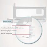 FOGUO Bed Rail for Twin Bed, Bed Guardrail for Kids, Travel Bed Guard Rail for Toddlers, Vertical Lifting Bed Guardrail, for Cribs, Twin, Double, Full Size Queen & King Bed - Image 5