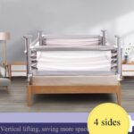 FOGUO Extra Long Safety Bed Rails for Toddlers, Bed Rail Guard for Crib, Vertical Lifting with Double Lock, Made of Mesh, for Kids Twin, Double, Queen & King Size, 4 Sides - Image 7
