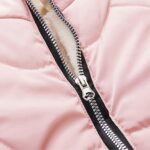 Toddler Kids Baby Girls Warm Winter Snowsuit Jacket Outerwear Clothes Zipper Thick Removable Hooded Snow Wear Coat Outwear Costs for Kids - Image 4