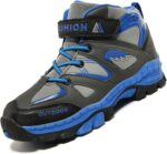 Unitysow Boys Trekking & Hiking Footwear Kids Walking Boots Waterproof Trainers Running Shoes Outdoor Camping Climbing Shoes Junior Sneakers