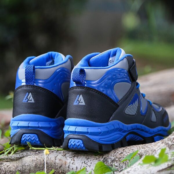 Unitysow Boys Trekking & Hiking Footwear Kids Walking Boots Waterproof Trainers Running Shoes Outdoor Camping Climbing Shoes Junior Sneakers - Image 6