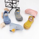 Baby Boys Girls Slippers Anti-Slip Warm Sock Shoes Cartoon Cute Slipper Infant Toddler Baby Soft Indoor Outdoor First Walking Shoes Little Kids Winter Socks Shoes - Image 3