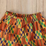 FGUUTYM Pots Girls African Style Toddler Tea + Bloomers Baby Trousers Kids Dashaki Girls Outfits & Set Santa Gift Baby - Image 3