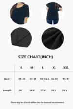 Smallshow Nursing Tops Women’s Maternity Short Sleeve Shirts Maternity Breastfeeding Clothes - Image 5