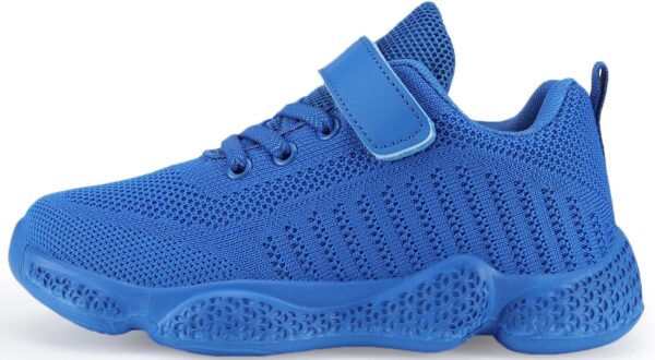 Shoful Kids Trainers Boys Tennis Shoes Girls Running Shoes Breathable Lightweight Fashion Sneakers Knit Athletic Walking Shoes - Image 3