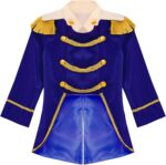 Rswnyirn Baby Boys Royal Prince Coat Kids Long Sleeve Jacket Blazers Tuxedo Toddler Fancy Outerwear