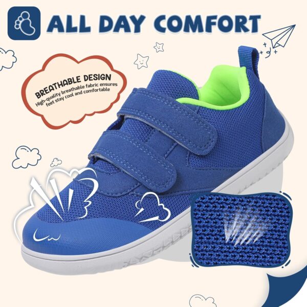 Boys Trainers Girls Barefoot Shoes Kids Wide Toe Breathable Walking Sneakers for School Running Outdoor Sports - Image 4