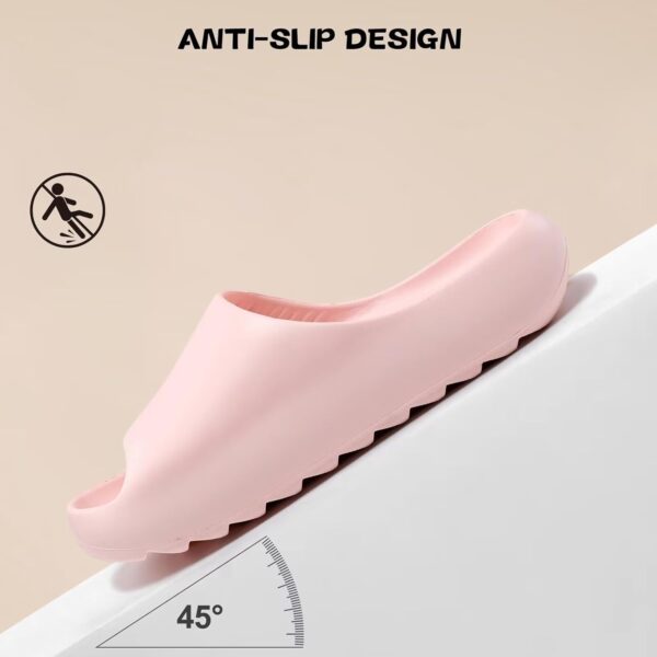 Jugsar Cloud Slides for Kids, Toddler Shower Slippers Children Bathroom Pool Sandals, Boys Girls Comfy Thick Sole Slippers, Summer Non-Slip Beach Shoes - Image 4