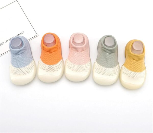 Jackets for Women UK Clearance Baby Shoes Toddler Sock Shoes Boys Girls First Walking Shoes Non Slip Shoes Soft Sole Sneakers Barefoot Shoes Toddler Infant Sock Baby Girl Shoes - Image 3