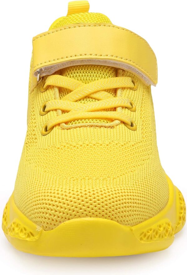 Shoful Kids Trainers Boys Tennis Shoes Girls Running Shoes Breathable Lightweight Fashion Sneakers Knit Athletic Walking Shoes - Image 5