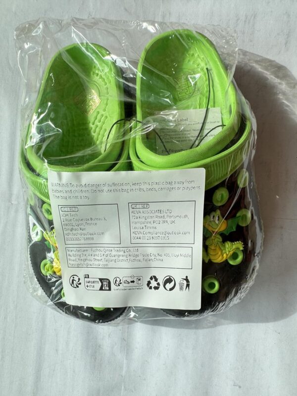 Kids Clogs for Girls and Boys Non-Slip Garden Shoes Slip-on Sandals Beach Pool Shower Slippers Surf Clogs for Children Toddler - Image 6