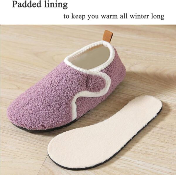 Cozozn Boys Girls Slippers Kids House Slippers Booties Indoor Shoes Easy Fasten Non Slip Sole - Image 6