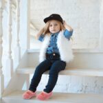 Dream Bridge Kids Sherpa Fleece Slippers with Anti-Slip Sole for Boys Girls - Image 2