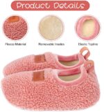 Dream Bridge Kids Sherpa Fleece Slippers with Anti-Slip Sole for Boys Girls - Image 3