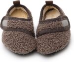 RVROVIC Boys Girls House Warm Slippers Fuzzy Winter Soft Slippers for Kids Fleece Non-slip Cute Animals Home Indoor Shoes - Image 3