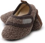 RVROVIC Boys Girls House Warm Slippers Fuzzy Winter Soft Slippers for Kids Fleece Non-slip Cute Animals Home Indoor Shoes - Image 5