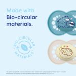 MAM Original Soothers 6+ Months (Pack of 2), Baby Soothers with Self Sterilising Travel Case, Newborn Essentials, Blue (Designs May Vary) - Image 8