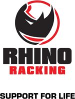 Rhino Racking - 4 Bays - 5 Tier Heavy-Duty Industrial Storage Shelves - Black - 180x120x60cm - Image 8