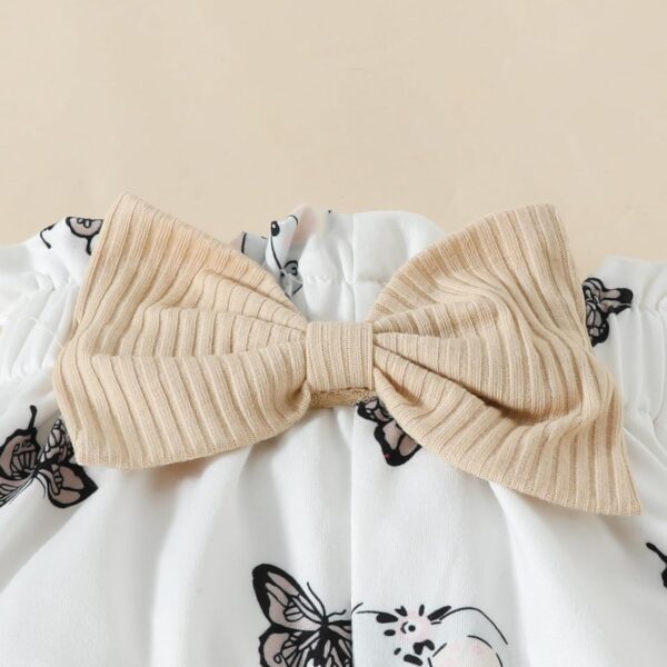 JiAmy Baby Girls Outfits Summer, 3PCS Koala Animal Printed Short Sleeve Bodysuit Shorts with Headband Newborn Clothes Sets for 0-18 Months - Image 5