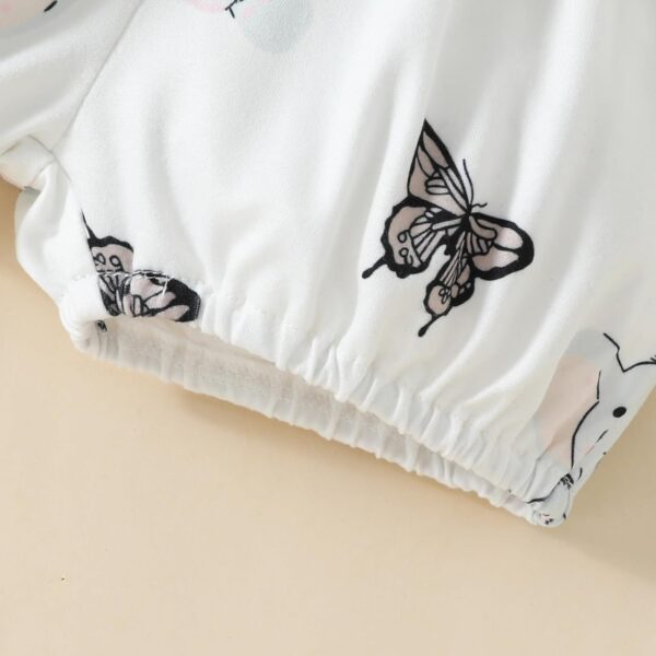 JiAmy Baby Girls Outfits Summer, 3PCS Koala Animal Printed Short Sleeve Bodysuit Shorts with Headband Newborn Clothes Sets for 0-18 Months - Image 6