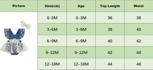 Loalirando Toddler Baby Girl Summer Romper Dress Fly Sleeve Daisy Flower Embroidery Mesh Tulle Tutu Dresses Bodysuit with Headband - Image 7