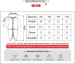 MAMIMAKA Newborn Baby Boys Girls one-Piece Sleepsuit 4 Pack 2-way Zip Footed Pajamas for Play and Sleep - Image 7
