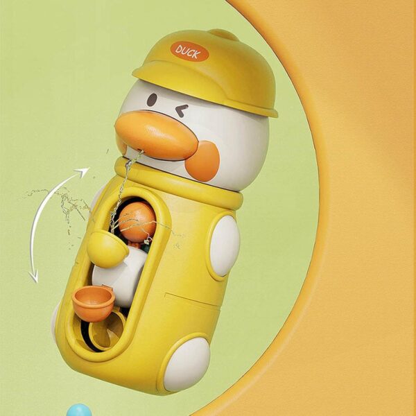 Generic Baby for 6 Month Old Toddlers 1 2 3 Years Old Elephant Bathtub Toys With Rotatable Waterwheel/Eyes Bathroom Strong Suckers Water Bath Toys For Toddlers Boys Girls Toddlers Learning (Purple, O - Image 2