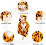 COOKY.D Unisex Winter Hooded Romper Jumpsuit 2-36 Months - Image 2