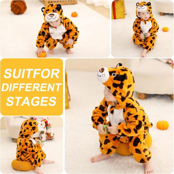 COOKY.D Unisex Winter Hooded Romper Jumpsuit 2-36 Months - Image 6