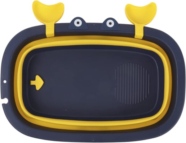 Lantuqib Pet Bath Tub, Portable Drain Hole Children Folding Bathtub Multifunction for Cat for Puppy for Children - Image 7