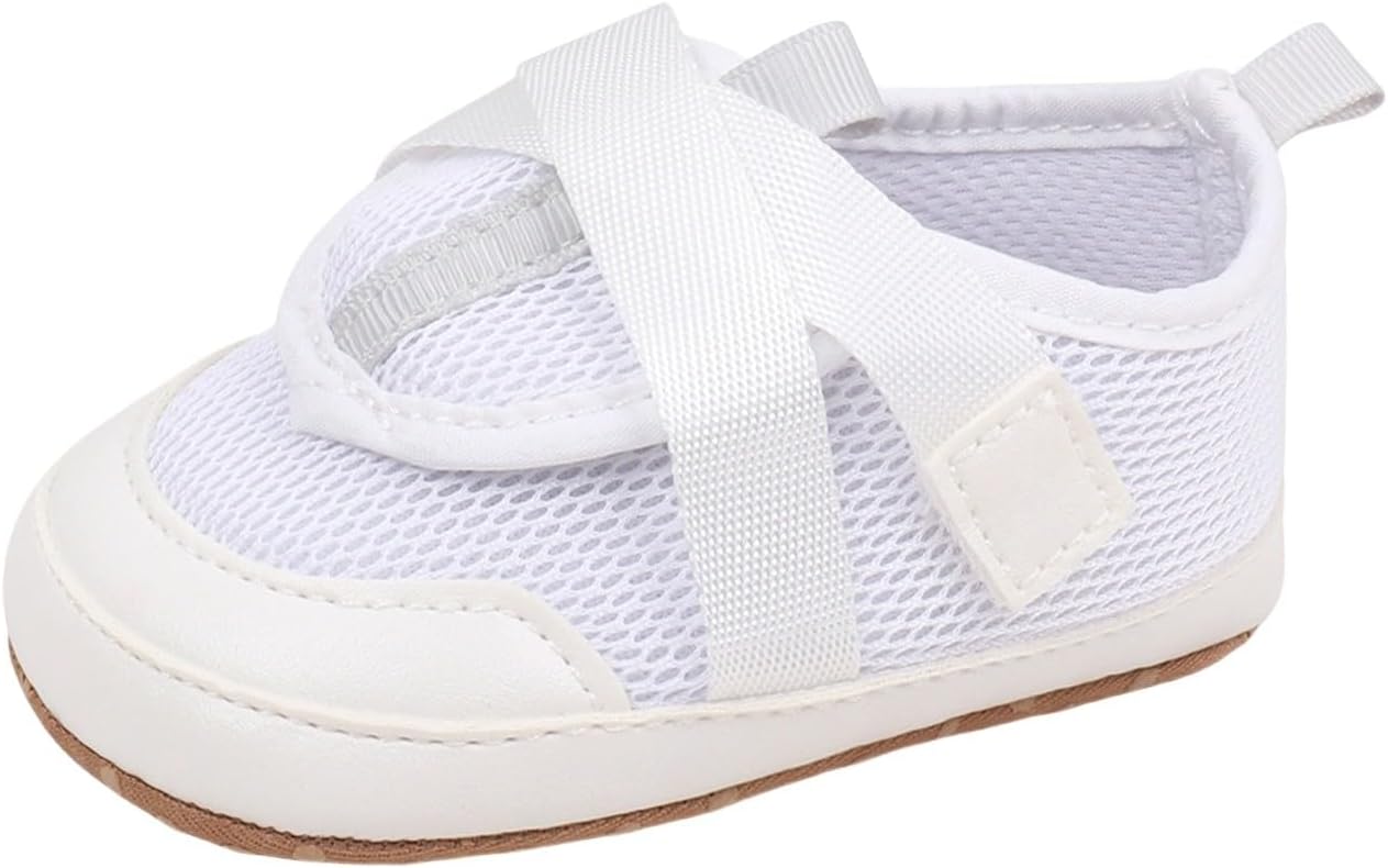 1742318693_61KaKckwbKL._AC_SL1500_.jpg Toddler Slip On Shoes Baby Boy Girl Woven Loafers Mesh Sports Shoes Solid Color Baby Infant First Walking Shoes Baby Girl Shoes 18 24 Months Sneakers Little Boys Size 6 Shoes - Image 1