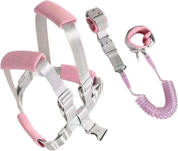 Kid Harness with Leash, Glow-in-The-Dark Leashes Anti-Lost Wrist Link, Baby Walking Holder, Child Safety Harness Tether for Boys Outdoor Activity, Keep Kids Close - Image 9