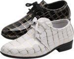 Boys Pointed Toe Dress Shoes Boy’s Dress Oxford Formal Shoes Toddler Lace Up Loafer Wedding Shoes Leather Shoes - Image 2