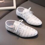 Boys Pointed Toe Dress Shoes Boy’s Dress Oxford Formal Shoes Toddler Lace Up Loafer Wedding Shoes Leather Shoes - Image 7