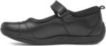 Hush Puppies Clara Kids Black Leather School Shoe - Image 4