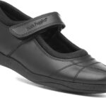 Hush Puppies Clara Kids Black Leather School Shoe - Image 6
