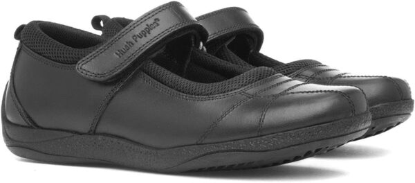 Hush Puppies Clara Kids Black Leather School Shoe - Image 7