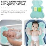 PEPLAYTAL Infant Bathing Seat Newborn Soft Bath Mat Baby Bath Sponge Comfortable Bath Pad for Boys and Girls Random Color - Image 8