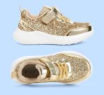 LUCKY STEP Kid's Glitter Fashion Sneakers Sparkly Princess Tennis Bling Shiny Sequins Athletic Walking School Shoes for Children/Boys/Girls - Image 5