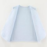 XIATANG Toddler Baby Boys Girls Winter Sleeveless Coat Outwear Warm Coat Vest Jacket Toddler Girls Coat 0-3 Years (Blue, 3-6 Months) - Image 5