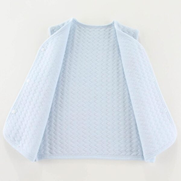 XIATANG Toddler Baby Boys Girls Winter Sleeveless Coat Outwear Warm Coat Vest Jacket Toddler Girls Coat 0-3 Years (Blue, 3-6 Months) - Image 5