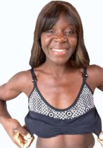 Mumba Bra - Maya Lux Comfort Bra - Pregnancy, Breastfeeding Bra with Reminder Clasp - Seamless Design - with Original BabyFocus Print - Use with Foam Pads or Breast Pads - Image 7