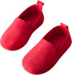 QINQNC Boys Trainers Size 5 Boys Trainers Size 13 Boys' Fashion & Athletic Trainers Toddler Baby Girls Shoes Fashion Girls Autumn Casual Shoes Solid Color Simple Girls Black Trainers Size 13