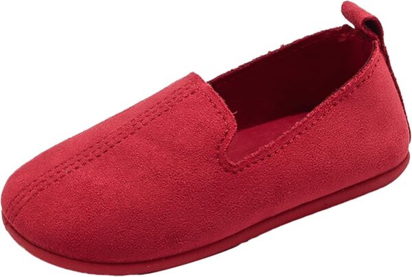 QINQNC Boys Trainers Size 5 Boys Trainers Size 13 Boys' Fashion & Athletic Trainers Toddler Baby Girls Shoes Fashion Girls Autumn Casual Shoes Solid Color Simple Girls Black Trainers Size 13 - Image 2