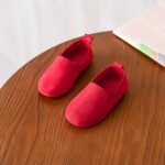 QINQNC Boys Trainers Size 5 Boys Trainers Size 13 Boys' Fashion & Athletic Trainers Toddler Baby Girls Shoes Fashion Girls Autumn Casual Shoes Solid Color Simple Girls Black Trainers Size 13 - Image 7