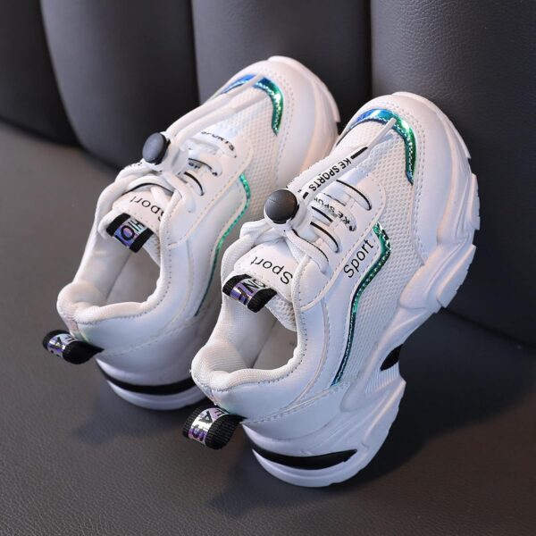 Roller Skate Shoes Girls Infant Boys Shoes Baby Soft Mesh Kids Baby Shoes Girls 𝐨xford Shoes (Black, 5.5 Toddler) - Image 5