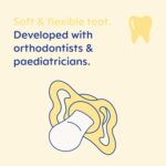 MAM Air Soothers | 0-6 Months | 2 Pack | Newborn Dummies | Comes in Dummy Steriliser Case | Sustainable Materials | Baby Accessories for Newborn | Blue/White (Various Designs) - Image 3